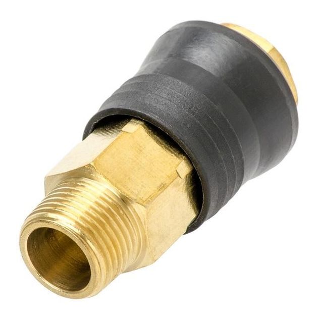 Быстроразъемное соединение с нар. резьбой 3/8" INTERTOOL PT-1819, фото , изображение 2 | SNABZHENIE.com.ua Быстроразъемное соединение с нар. резьбой 3/8" INTERTOOL PT-1819, фото , изображение 2 | SNABZHENIE.com.ua