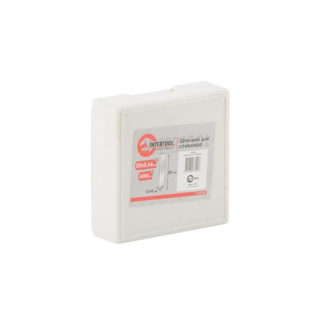 Шпилька для степлера INTERTOOL PT-8720 20мм, 6000шт/упак, фото  | SNABZHENIE.com.ua