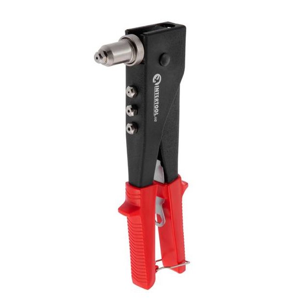 Ручной заклепочник INTERTOOL RT-0002, диаметр 3,2; 4; 4,8 мм, фото  | SNABZHENIE.com.ua