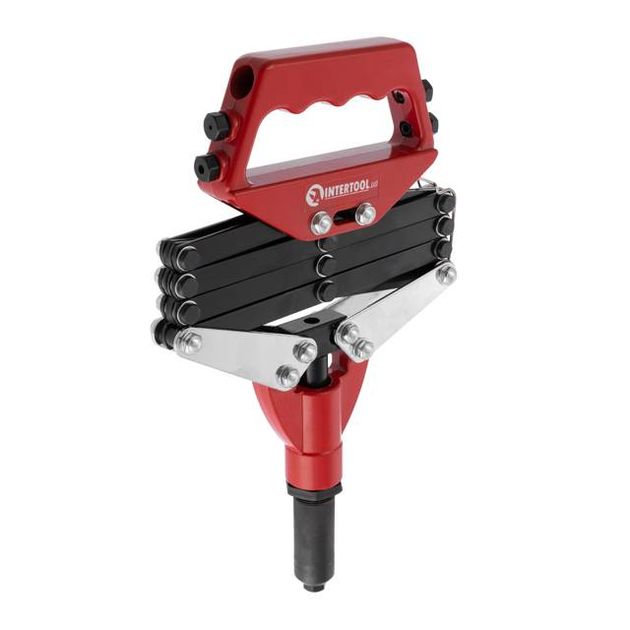 Заклепочник INTERTOOL RT-0007 с рычажным механизмом, 2,8-4,8 мм, фото  | SNABZHENIE.com.ua