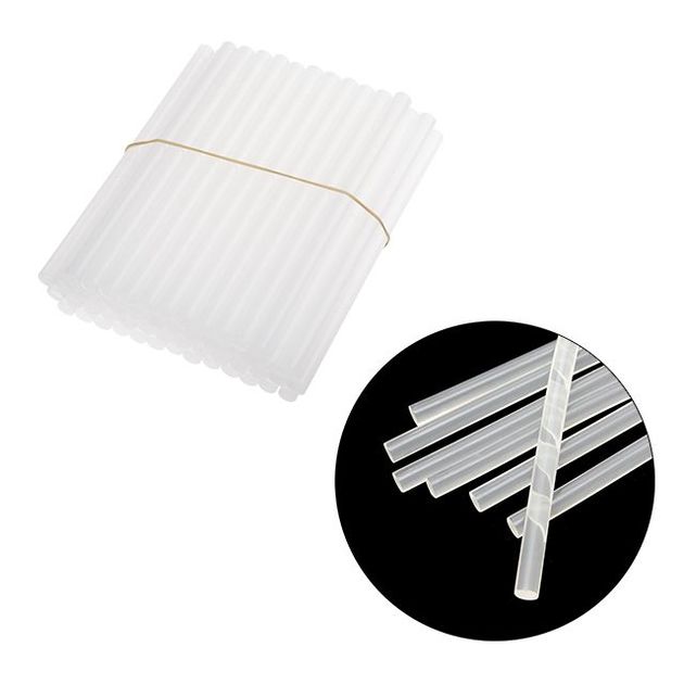 Комплект прозорих клеєвих стержнів INTERTOOL RT-1015, фото , зображення 2 | SNABZHENIE.com.ua