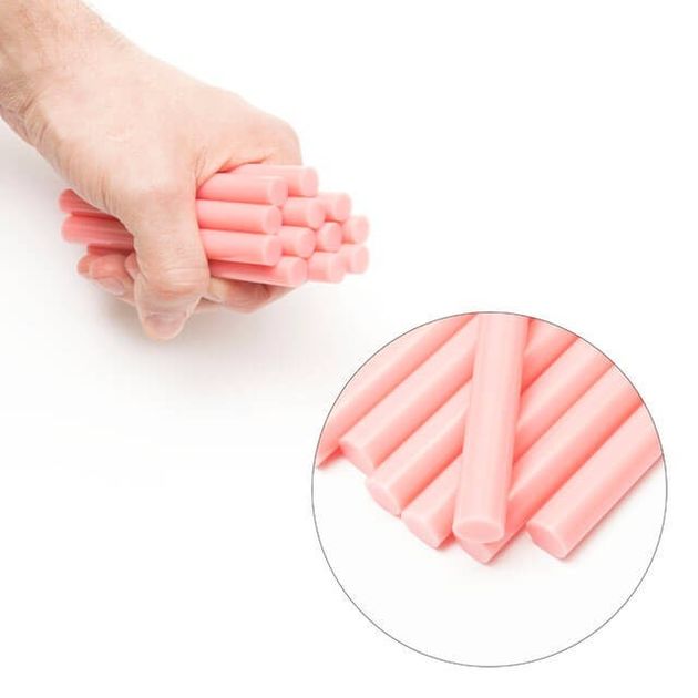 Комплект рожевих клеєвих стержнів 11.2мм*100мм, 12шт. INTERTOOL RT-1045, фото , зображення 4 | SNABZHENIE.com.ua