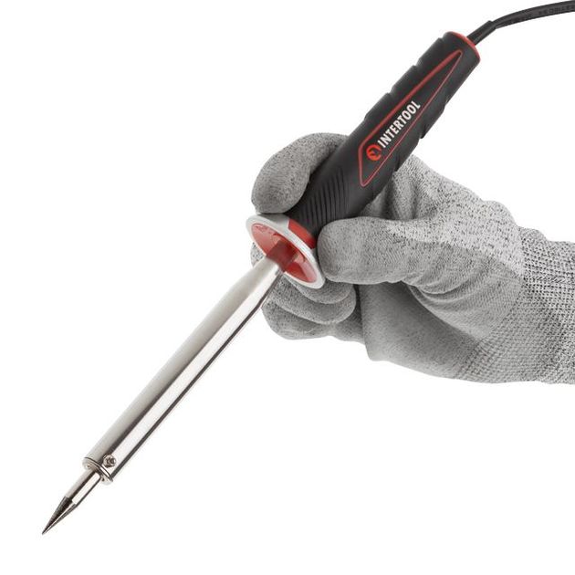 Паяльник контактный 100 Вт, 230 В, 750 °С INTERTOOL RT-2010, фото , изображение 5 | SNABZHENIE.com.ua Паяльник контактный 100 Вт, 230 В, 750 °С INTERTOOL RT-2010, фото , изображение 5 | SNABZHENIE.com.ua