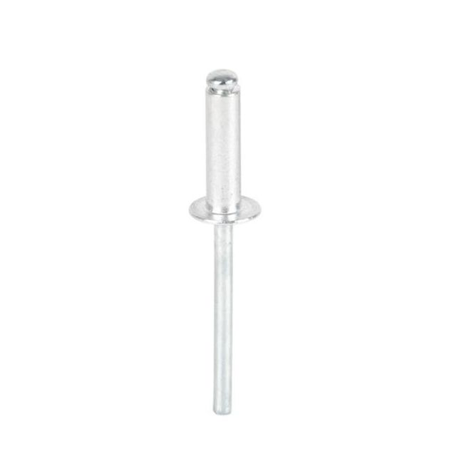 Заклепка алюминиевая 4,0x8,0 мм, 50 шт. INTERTOOL RT-4008, фото  | SNABZHENIE.com.ua