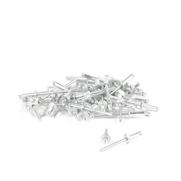 Алюминиевая заклепка 4,0x14 мм, 50 шт, INTERTOOL RT-4014, фото , изображение 2 | SNABZHENIE.com.ua Алюминиевая заклепка 4,0x14 мм, 50 шт, INTERTOOL RT-4014, фото , изображение 2 | SNABZHENIE.com.ua