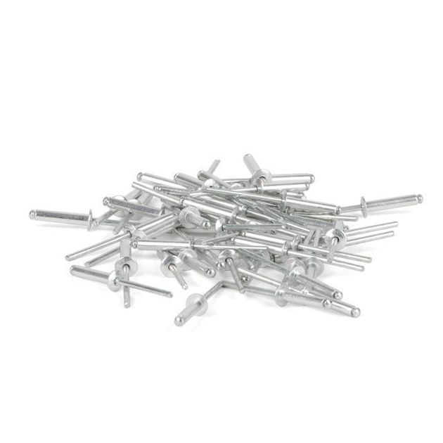 Заклепка алюминиевая 4,0x20 мм, 50 шт INTERTOOL RT-4020, фото , изображение 2 | SNABZHENIE.com.ua Заклепка алюминиевая 4,0x20 мм, 50 шт INTERTOOL RT-4020, фото , изображение 2 | SNABZHENIE.com.ua
