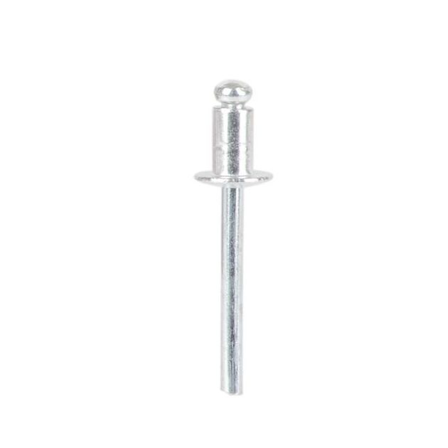 Заклепка алюминиевая 4,8x8,0 мм, 50 шт INTERTOOL RT-4808, фото  | SNABZHENIE.com.ua