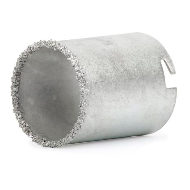 Корончатое сверло D-53 мм, H-64 мм по плитке INTERTOOL SD-0392, фото  | SNABZHENIE.com.ua