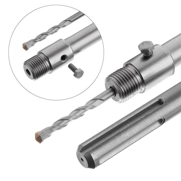 Переходник SDS Max 800 мм для коронок INTERTOOL SD-0439, фото , изображение 4 | SNABZHENIE.com.ua Переходник SDS Max 800 мм для коронок INTERTOOL SD-0439, фото , изображение 4 | SNABZHENIE.com.ua