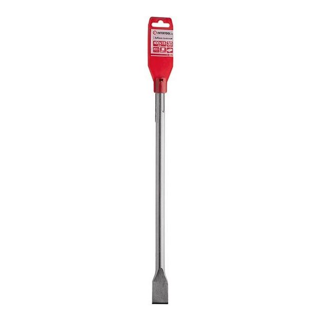 Зубило по камню SDS MAX 30мм, 400x18мм INTERTOOL SD-0446, фото , изображение 3 | SNABZHENIE.com.ua Зубило по камню SDS MAX 30мм, 400x18мм INTERTOOL SD-0446, фото , изображение 3 | SNABZHENIE.com.ua