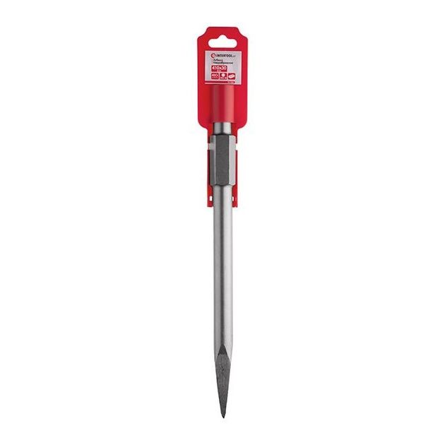 Пика по камню HEX 30*410 мм INTERTOOL SD-0461, фото , изображение 3 | SNABZHENIE.com.ua Пика по камню HEX 30*410 мм INTERTOOL SD-0461, фото , изображение 3 | SNABZHENIE.com.ua