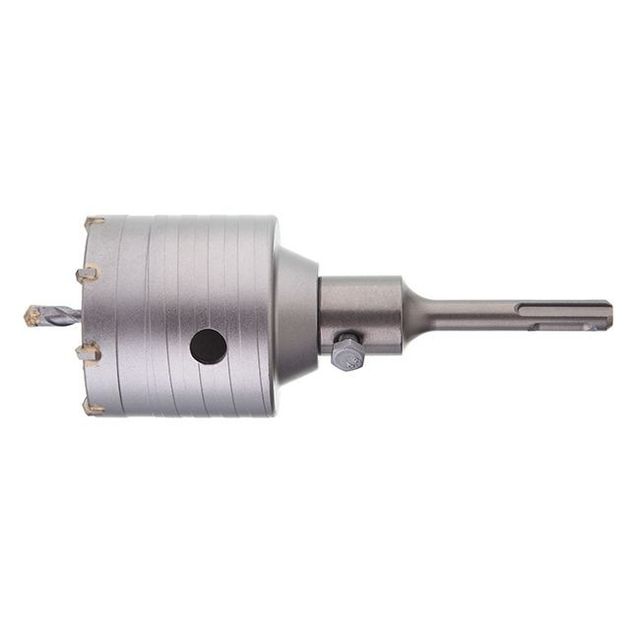 Комплект: сверло корончатое по бетону 65 мм + переходник SDS Plus 100мм INTERTOOL SD-7065, фото , зображення 3 | SNABZHENIE.com.ua