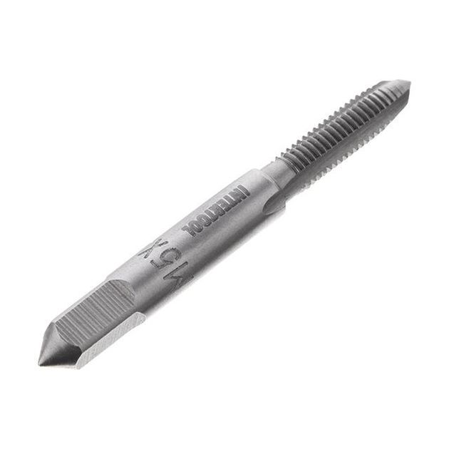 Метчик M5x0,8 мм INTERTOOL SD-8114, фото , зображення 2 | SNABZHENIE.com.ua Метчик M5x0,8 мм INTERTOOL SD-8114, фото , зображення 2 | SNABZHENIE.com.ua