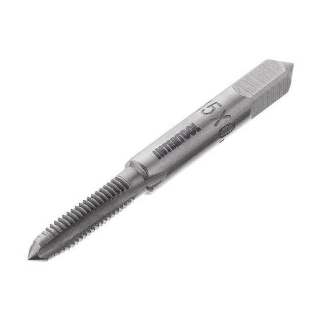 Метчик M5x0,8 мм INTERTOOL SD-8114, фото  | SNABZHENIE.com.ua