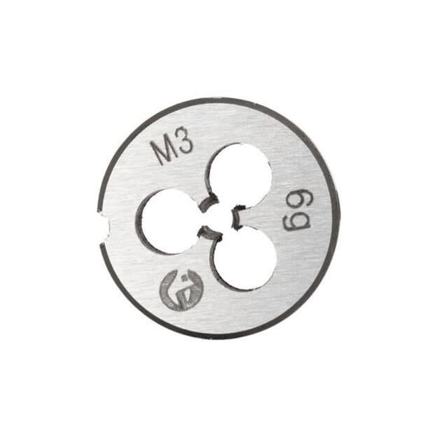 Плашка M 3x0,5 мм INTERTOOL SD-8206, фото , изображение 2 | SNABZHENIE.com.ua Плашка M 3x0,5 мм INTERTOOL SD-8206, фото , изображение 2 | SNABZHENIE.com.ua