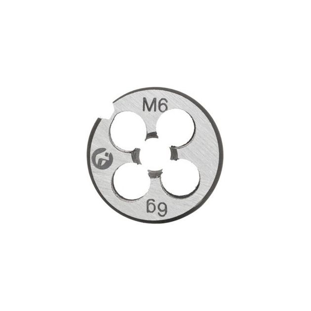 Плашка M 6x1,0 мм INTERTOOL SD-8217, фото , зображення 2 | SNABZHENIE.com.ua Плашка M 6x1,0 мм INTERTOOL SD-8217, фото , зображення 2 | SNABZHENIE.com.ua