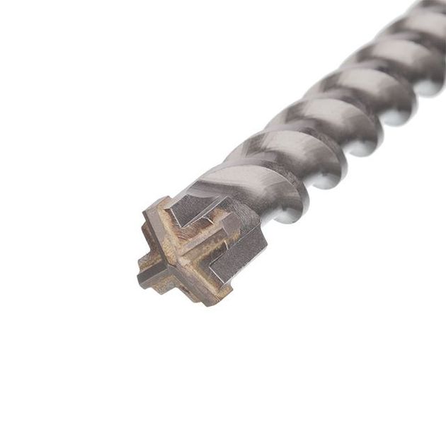 Бур SDS MAX, QUADRO, 18x1000мм INTERTOOL SDM-18100, фото , зображення 2 | SNABZHENIE.com.ua Бур SDS MAX, QUADRO, 18x1000мм INTERTOOL SDM-18100, фото , зображення 2 | SNABZHENIE.com.ua