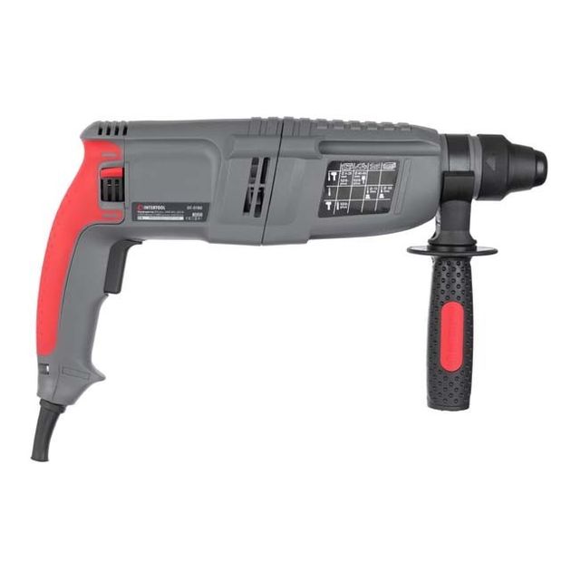 Перфоратор 850 Вт, 3.2 Дж, 0-900 об/мин, 0-4400 уд/мин, 3 режими, SDS plus INTERTOOL DT-0180, фото , зображення 4 | SNABZHENIE.com.ua Перфоратор 850 Вт, 3.2 Дж, 0-900 об/мин, 0-4400 уд/мин, 3 режими, SDS plus INTERTOOL DT-0180, фото , зображення 4 | SNABZHENIE.com.ua