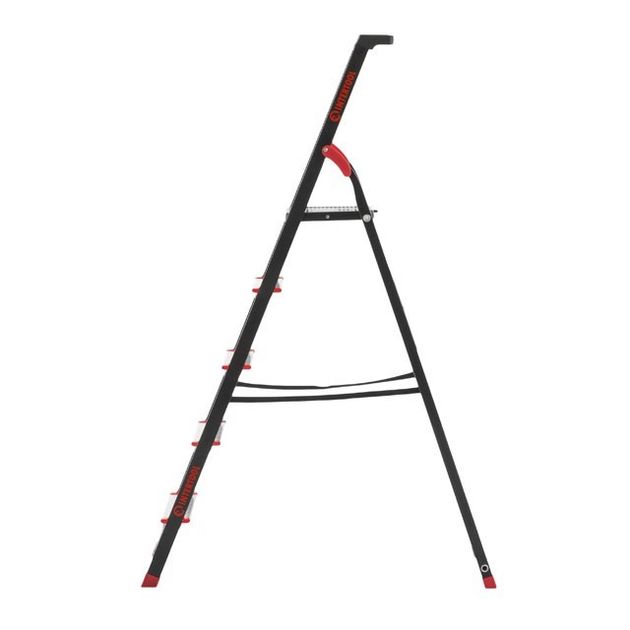 Стремянка 5 ступеней с лотком, стальной профиль, высота 1064мм, фото , изображение 4 | SNABZHENIE.com.ua