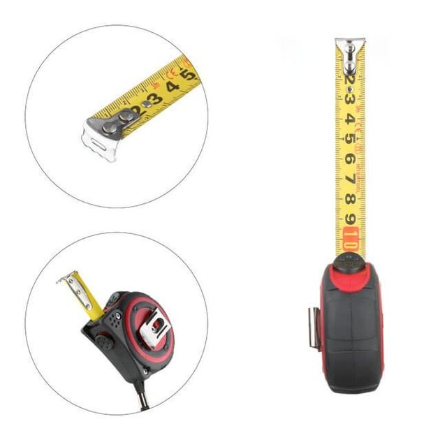 Рулетка STORM INTERTOOL MT-0833 3м*16мм с нейлоновым покрытием, фото , изображение 3 | SNABZHENIE.com.ua Рулетка STORM INTERTOOL MT-0833 3м*16мм с нейлоновым покрытием, фото , изображение 3 | SNABZHENIE.com.ua