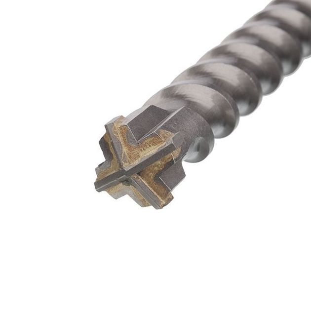 Бур SDS MAX, QUADRO, 30x800мм INTERTOOL SDM-3080, фото , зображення 2 | SNABZHENIE.com.ua Бур SDS MAX, QUADRO, 30x800мм INTERTOOL SDM-3080, фото , зображення 2 | SNABZHENIE.com.ua