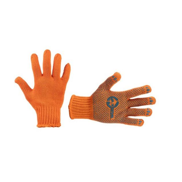 Перчатка хлопчатобумажная с ПВХ INTERTOOL SP-0135, фото  | SNABZHENIE.com.ua