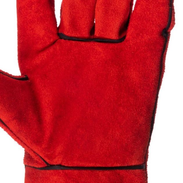 Перчатка замшевая красная INTERTOOL SP-0156, фото , изображение 3 | SNABZHENIE.com.ua Перчатка замшевая красная INTERTOOL SP-0156, фото , изображение 3 | SNABZHENIE.com.ua