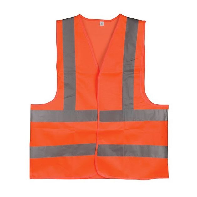 Жилет сигнальний оранжевий XL (60*70см), 120 гр/м² INTERTOOL SP-2028, фото  | SNABZHENIE.com.ua