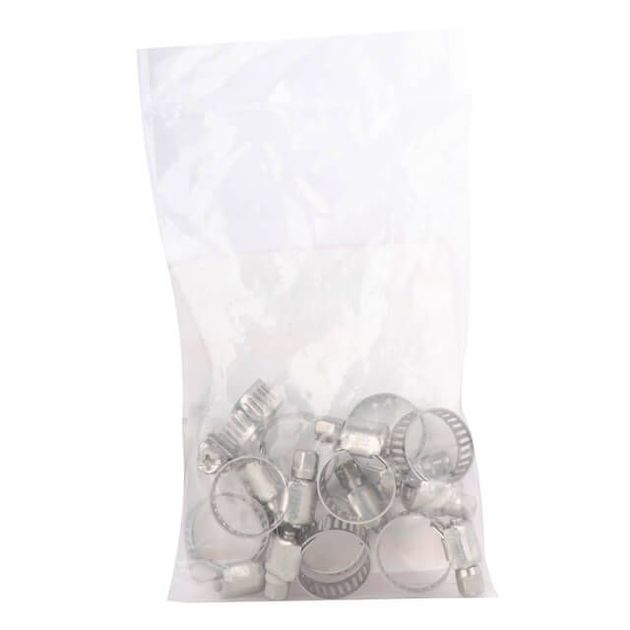 Хомут нержавіючої сталі 8 мм D 6-16 мм INTERTOOL TC-1006, фото , зображення 2 | SNABZHENIE.com.ua Хомут нержавіючої сталі 8 мм D 6-16 мм INTERTOOL TC-1006, фото , зображення 2 | SNABZHENIE.com.ua