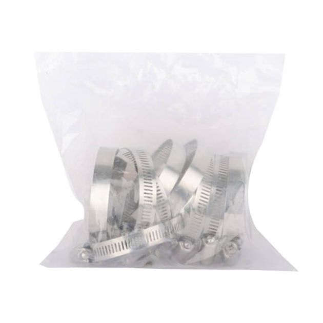 Хомут нерж. сталь 12,7 мм D 46-70 мм INTERTOOL TC-1146, фото , изображение 2 | SNABZHENIE.com.ua