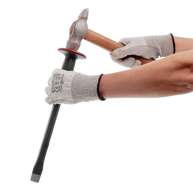 Зубило по камню с рукояткой 350x19x25 мм INTERTOOL UT-3135, фото , изображение 4 | SNABZHENIE.com.ua Зубило по камню с рукояткой 350x19x25 мм INTERTOOL UT-3135, фото , изображение 4 | SNABZHENIE.com.ua