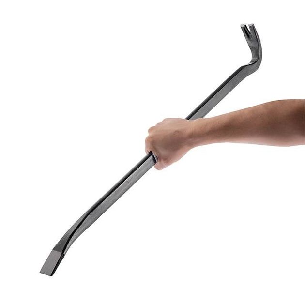 Лом с гвоздодером INTERTOOL UT-4175, 750x30x16 мм, фото , изображение 4 | SNABZHENIE.com.ua Лом с гвоздодером INTERTOOL UT-4175, 750x30x16 мм, фото , изображение 4 | SNABZHENIE.com.ua