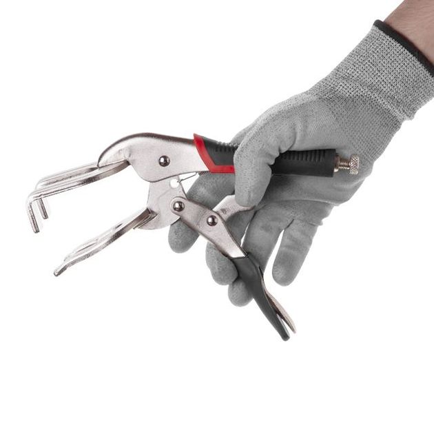 Клещі зажимні U-type, Cr-V INTERTOOL UT-5208, фото , зображення 7 | SNABZHENIE.com.ua Клещі зажимні U-type, Cr-V INTERTOOL UT-5208, фото , зображення 7 | SNABZHENIE.com.ua