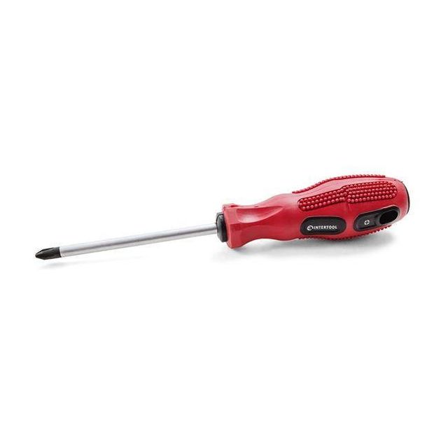 Крестовая отвертка PH2x100 мм INTERTOOL VT-3143, фото  | SNABZHENIE.com.ua