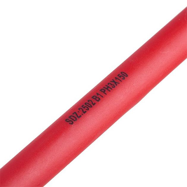 Изолированная крестовая отвертка PH3, 150 мм, 1000 В INTERTOOL, фото , изображение 3 | SNABZHENIE.com.ua Изолированная крестовая отвертка PH3, 150 мм, 1000 В INTERTOOL, фото , изображение 3 | SNABZHENIE.com.ua