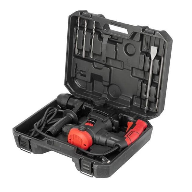 Перфоратор INTERTOOL WT-0161 1250Вт, 3 режими, 0-800 об/мин, 0-3900 уд/мин, 4 Дж, регулювання обертів, фото , зображення 7 | SNABZHENIE.com.ua Перфоратор INTERTOOL WT-0161 1250Вт, 3 режими, 0-800 об/мин, 0-3900 уд/мин, 4 Дж, регулювання обертів, фото , зображення 7 | SNABZHENIE.com.ua