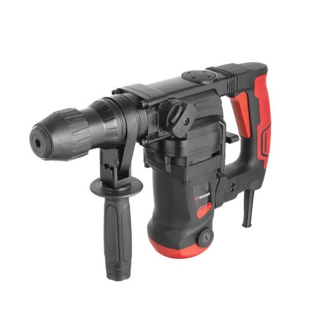 Перфоратор INTERTOOL WT-0161 1250Вт, 3 режими, 0-800 об/мин, 0-3900 уд/мин, 4 Дж, регулювання обертів, фото  | SNABZHENIE.com.ua