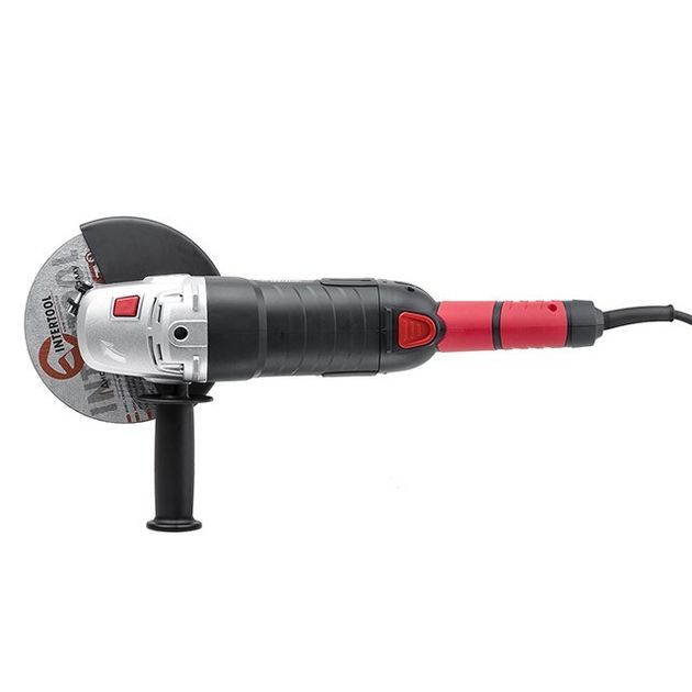 Кутова шліфмашина, 1800 Вт, діаметр круга 180 мм, 8000 об/хв, плавний пуск INTERTOOL WT-0227, фото , зображення 8 | SNABZHENIE.com.ua Кутова шліфмашина, 1800 Вт, діаметр круга 180 мм, 8000 об/хв, плавний пуск INTERTOOL WT-0227, фото , зображення 8 | SNABZHENIE.com.ua