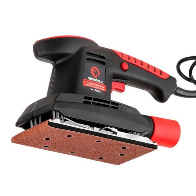 Вібраційна шліфмашина, 200 Вт, 11000 ход/мин, платформа 187 90 мм INTERTOOL WT-0521, фото , зображення 6 | SNABZHENIE.com.ua Вібраційна шліфмашина, 200 Вт, 11000 ход/мин, платформа 187 90 мм INTERTOOL WT-0521, фото , зображення 6 | SNABZHENIE.com.ua