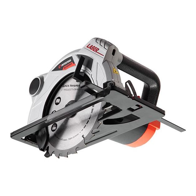 Дискова пила 1500Вт, 5800об/мин, кут 90-45, глибина різу 65-43мм, диск 190мм 20мм, 24 зуба, лазер INTERTOOL WT-0618, фото , зображення 7 | SNABZHENIE.com.ua Дискова пила 1500Вт, 5800об/мин, кут 90-45, глибина різу 65-43мм, диск 190мм 20мм, 24 зуба, лазер INTERTOOL WT-0618, фото , зображення 7 | SNABZHENIE.com.ua