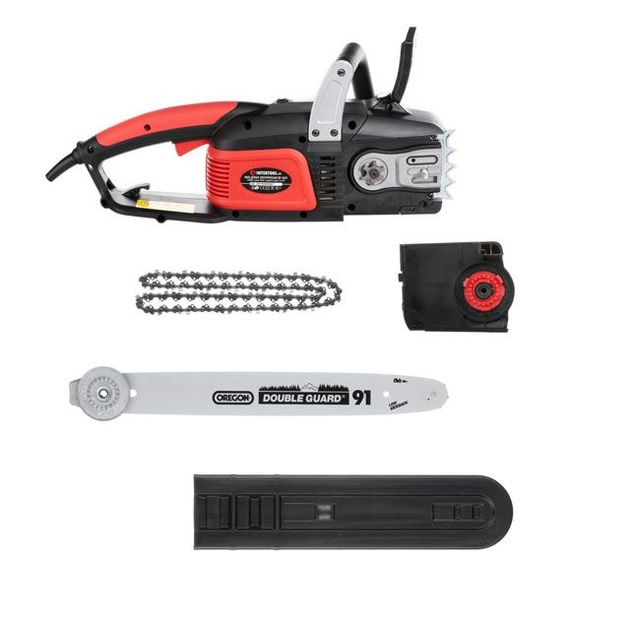 Пила електрична ланцюгова INTERTOOL WT-0625, 2400 Вт, шина 40 см, плавний пуск, SDS-система натяжки цепі, прямий двигун., фото , зображення 8 | SNABZHENIE.com.ua Пила електрична ланцюгова INTERTOOL WT-0625, 2400 Вт, шина 40 см, плавний пуск, SDS-система натяжки цепі, прямий двигун., фото , зображення 8 | SNABZHENIE.com.ua