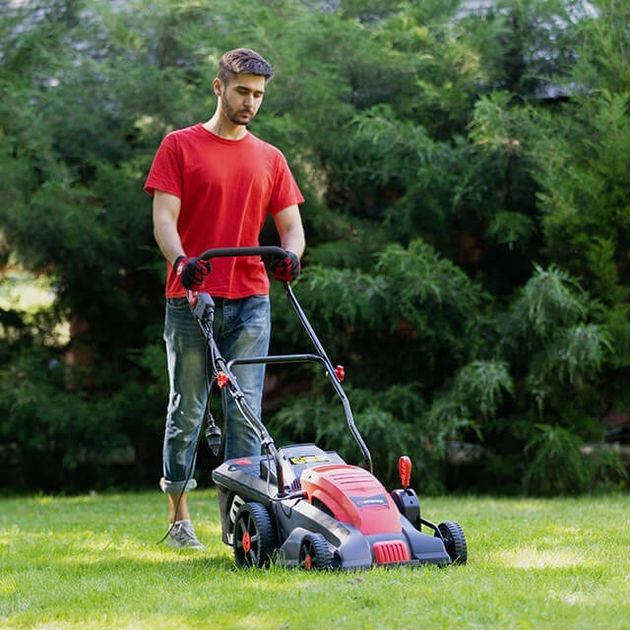 Электрическая газонокосилка INTERTOOL WT-1201, 1800Вт, 42см, фото , изображение 8 | SNABZHENIE.com.ua Электрическая газонокосилка INTERTOOL WT-1201, 1800Вт, 42см, фото , изображение 8 | SNABZHENIE.com.ua