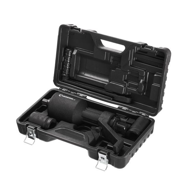 Ключ баллонный роторный для грузовых авто 380 мм, двухскоростной, макс. 3800 Нм, головки 32, 33 мм, пластиковый кейс INTERTOOL XT-0006, фото , изображение 3 | SNABZHENIE.com.ua Ключ баллонный роторный для грузовых авто 380 мм, двухскоростной, макс. 3800 Нм, головки 32, 33 мм, пластиковый кейс INTERTOOL XT-0006, фото , изображение 3 | SNABZHENIE.com.ua