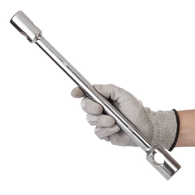 Ключ баллонный I-образный 19х22 мм INTERTOOL XT-4208, фото , изображение 4 | SNABZHENIE.com.ua Ключ баллонный I-образный 19х22 мм INTERTOOL XT-4208, фото , изображение 4 | SNABZHENIE.com.ua