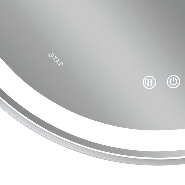 Зеркало Qtap Gemini 800х700 с LED-подсветкой Touch, фото , изображение 9 | SNABZHENIE.com.ua Зеркало Qtap Gemini 800х700 с LED-подсветкой Touch, фото , изображение 9 | SNABZHENIE.com.ua