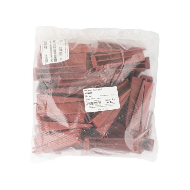 Система выравнивания плитки MASTERTOOL КЛИН MAXI 22х90 мм набор 50 шт, фото , изображение 2 | SNABZHENIE.com.ua Система выравнивания плитки MASTERTOOL КЛИН MAXI 22х90 мм набор 50 шт, фото , изображение 2 | SNABZHENIE.com.ua