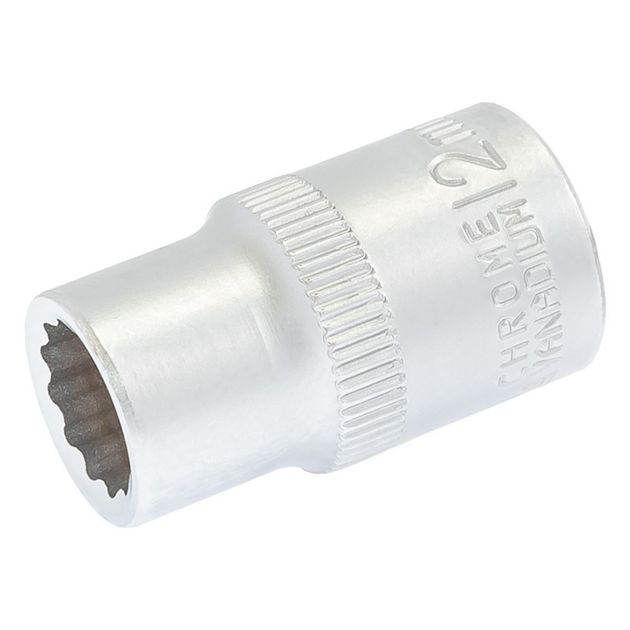 Головка торцевая MASTERTOOL 12-гранная ½ 12 мм L 40 мм CrV 78-0612, фото  | SNABZHENIE.com.ua