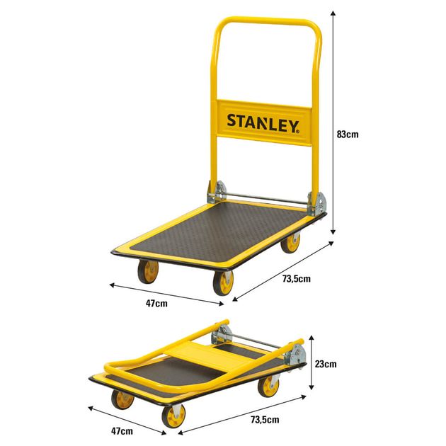 Тележка-платформа грузовая STANLEY SXWT-PC527, фото , изображение 8 | SNABZHENIE.com.ua Тележка-платформа грузовая STANLEY SXWT-PC527, фото , изображение 8 | SNABZHENIE.com.ua