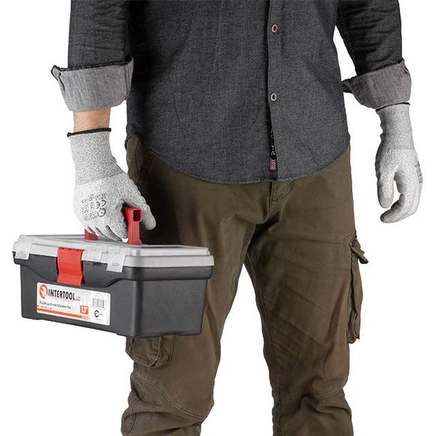 Ящик для инструментов INTERTOOL BX-0125, 13 318*175*131 мм, фото , изображение 6 | SNABZHENIE.com.ua Ящик для инструментов INTERTOOL BX-0125, 13 318*175*131 мм, фото , изображение 6 | SNABZHENIE.com.ua
