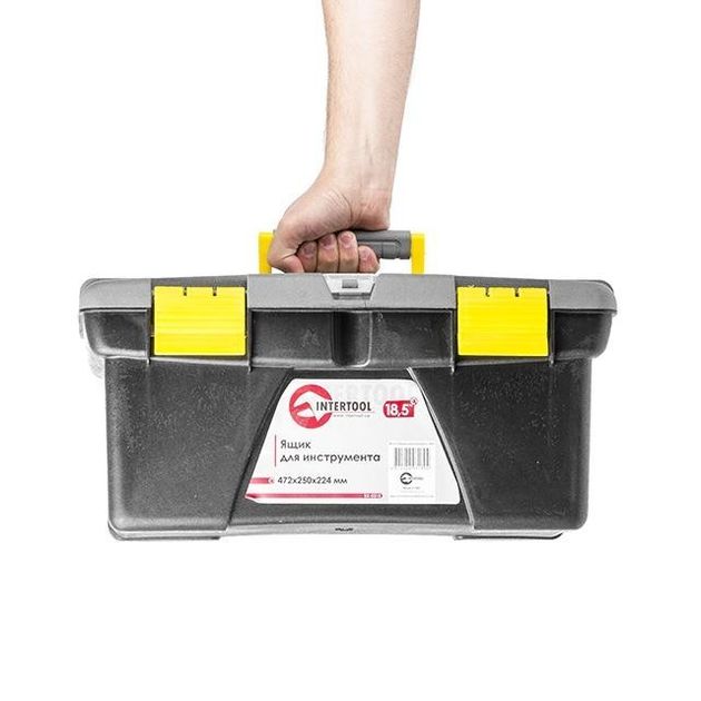 Ящик для инструмента INTERTOOL BX-0318, 472*250*224 мм, фото , изображение 9 | SNABZHENIE.com.ua Ящик для инструмента INTERTOOL BX-0318, 472*250*224 мм, фото , изображение 9 | SNABZHENIE.com.ua